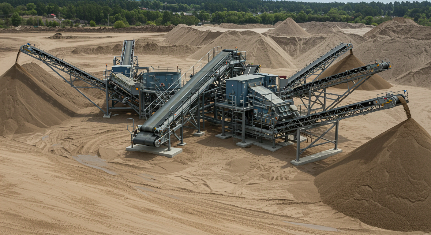 How to Select Sand Processing Equipment Based on the End-Use Industry?