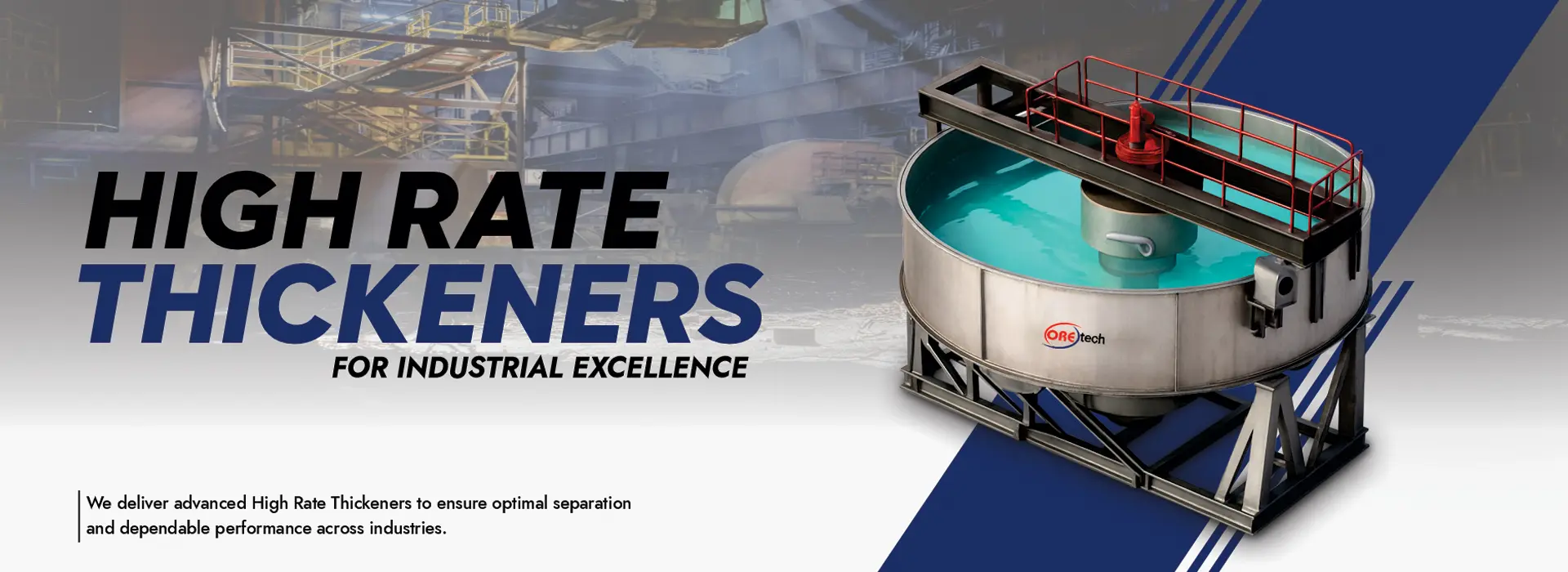 High Rate Thickeners Manufacturers  