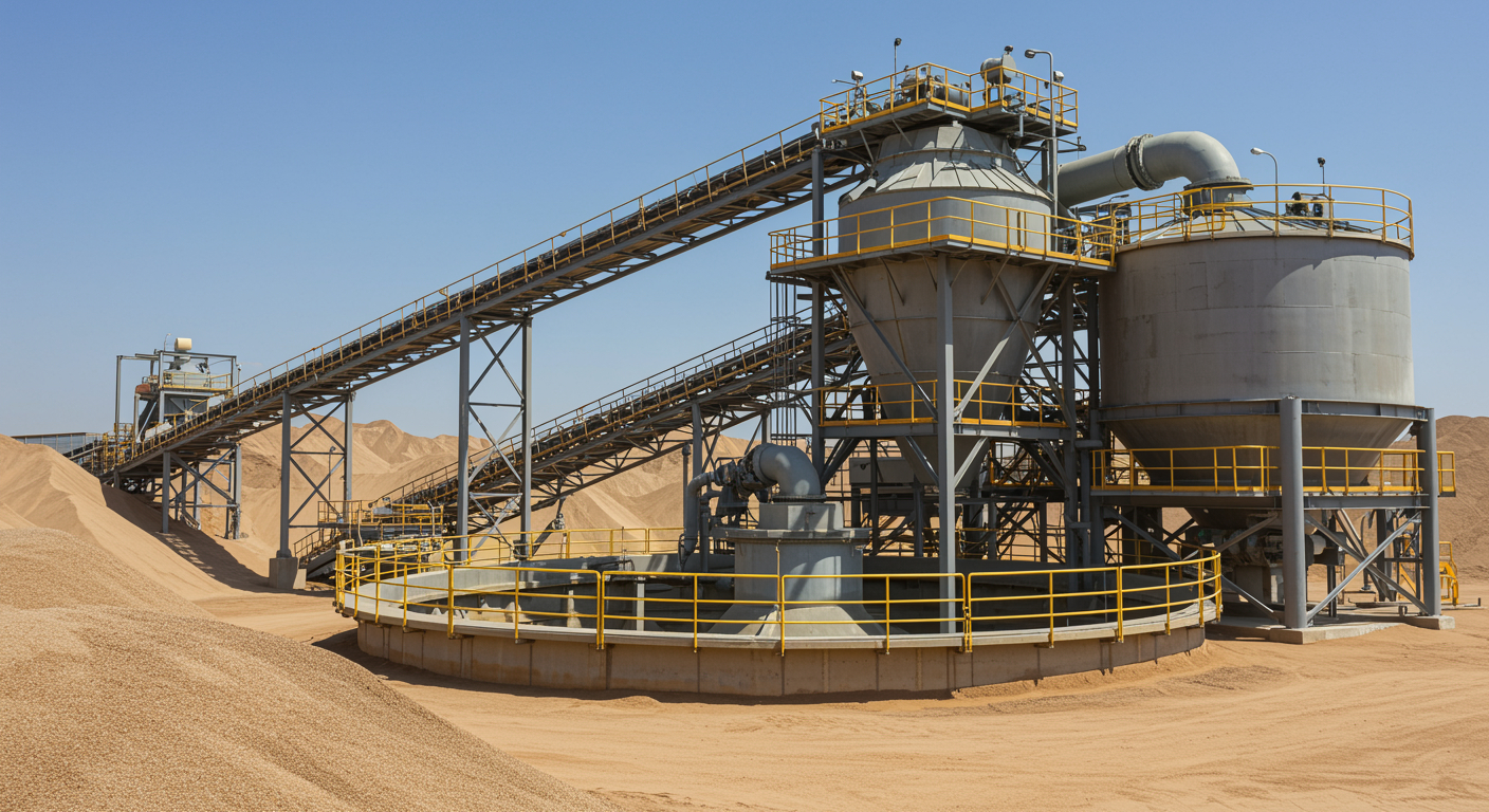 How High-Rate Thickeners Save Up to 90% of Water in Sand Washing Plants.